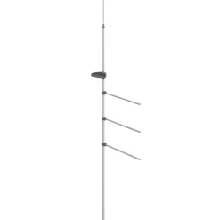 Accessoires De Salle De Bain-vidaXL Porte-serviette 47x280 cm aluminium