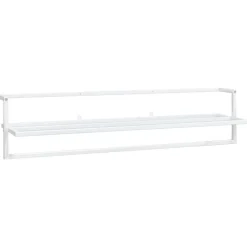 vidaXL Porte-serviettes 95x25x22 cm Fer