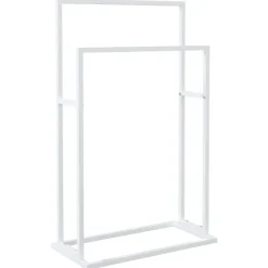vidaXL Porte-serviettes sur pied 48x24x78,5 cm Fer