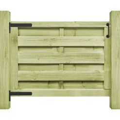 vidaXL Portillon Bois de pin imprégné 100x75 cm Vert