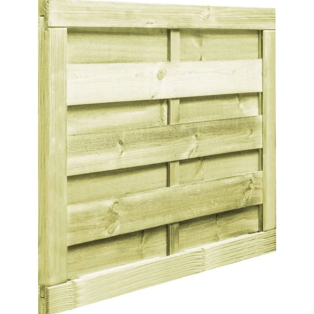 vidaXL Portillon Bois de pin imprégné 100x75 cm Vert