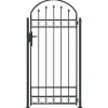 vidaXL Poteau de clôture. Assen Gris 200 x 88 x 14 cm Acier