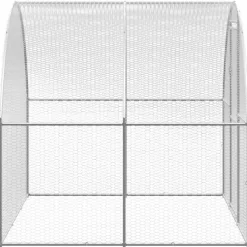 vidaXL Poulailler d'extérieur 3x2x2 m Acier galvanisé