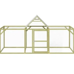 Articles Pour Animaux De Compagnie-vidaXL Poulailler 300x100x150 cm Bois de pin massif imprégné