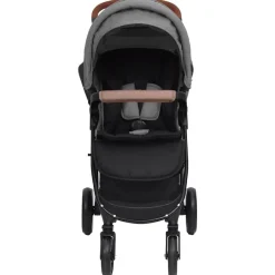 vidaXL Poussette pour bébé 2-en-1 Acier