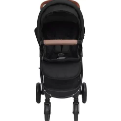 vidaXL Poussette pour bébé 2-en-1 Acier
