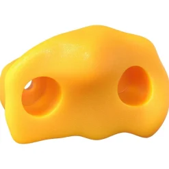 Loisirs De Plein Air-vidaXL Préhension d'escalade 2 pcs 100 x 67 x 43 mm PP Jaune