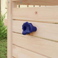 Loisirs De Plein Air-vidaXL Préhension d'escalade 2 pcs 100 x 67 x 43 mm PP Bleu