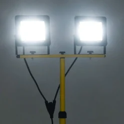 vidaXL Projecteur à LED avec trépied 2x100 W