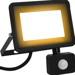 vidaXL Projecteur à LED avec capteur 30 W