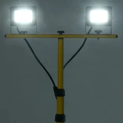 vidaXL Projecteur à LED avec trépied 2x20 W