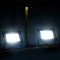 vidaXL Projecteur à LED avec poignée 2x30 W