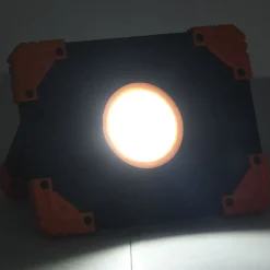 Luminaires-vidaXL Projecteur à LED portable ABS 10 W Blanc froid