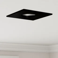 Luminaires-vidaXL Projecteur 6 pcs 9 x 9 x 2 cm Aluminium Noir