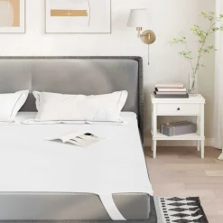 Linge|Lits & Accessoires-vidaXL Protège-matelas blanc 90x190 cm imperméable