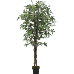 Décorations-vidaXL Érable artificiel 224 feuilles 80 cm vert