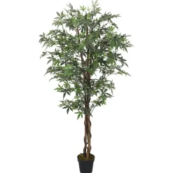 Décorations-vidaXL Érable artificiel 224 feuilles 80 cm vert