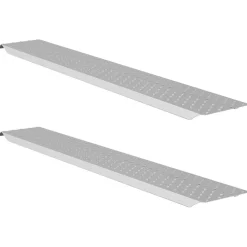 Pièces Détachées Pour Véhicules-vidaXL Rampe de chargement 200 kg Argent 159 x 23 x 5 cm