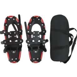 vidaXL Raquettes 3 en 1 et Noir 53,5 x 21 cm Aluminium et HDPE
