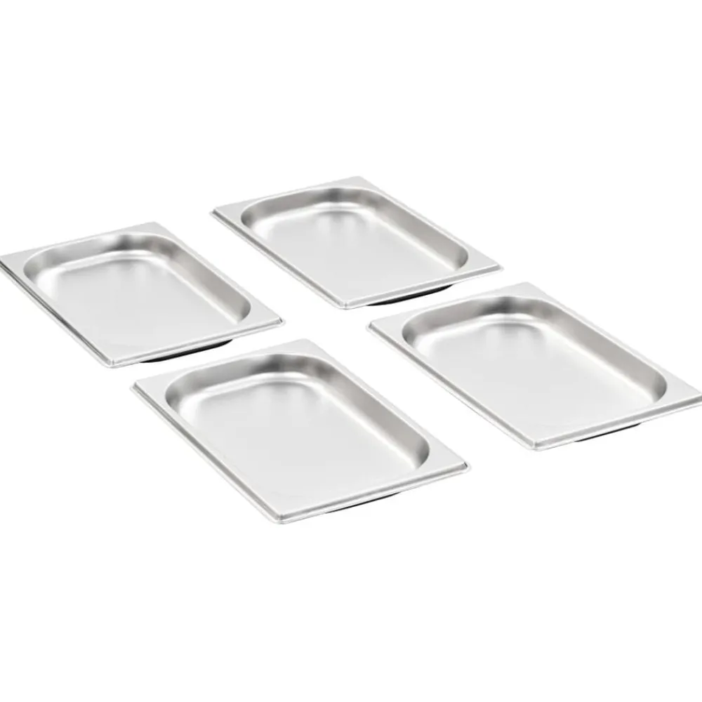 Arts De La Table & Arts Culinaires-vidaXL Récipients Gastronorm 12 pcs GN 1/4 20 mm Acier inoxydable