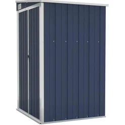 vidaXL Remise de jardin murale 118x100x178 cm Acier
