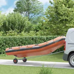 Pièces Détachées Pour Véhicules-vidaXL Remorque à bateau