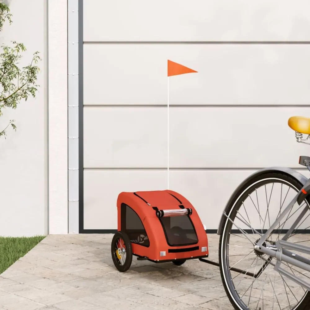 vidaXL Remorque de vélo pour animaux de compagnie