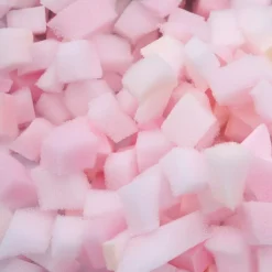 Arts & Loisirs-vidaXL Remplissage de mousse déchiqueté Rose 5 kg Polyuréthane