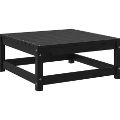 vidaXL Repose-pied de jardin 70x70x30 cm bois de pin solide