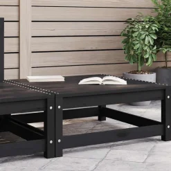 vidaXL Repose-pied de jardin 70x70x30 cm bois de pin solide