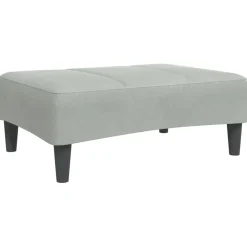 vidaXL Repose-pied 77x55x31 cm velours