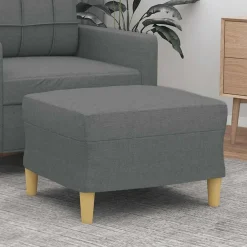 vidaXL Repose-pied 60x50x41 cm Tissu