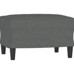 vidaXL Repose-pied 60x50x41 cm Tissu