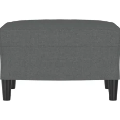 vidaXL Repose-pied 60x50x41 cm Tissu