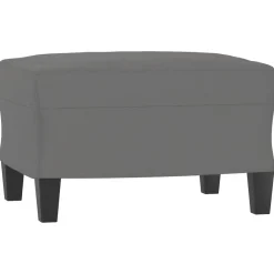 vidaXL Repose-pied 60x50x41 cm Tissu microfibre