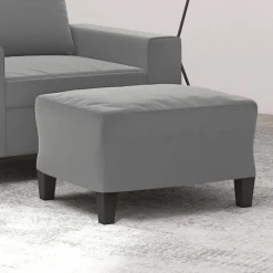 vidaXL Repose-pied 60x50x41 cm Tissu microfibre