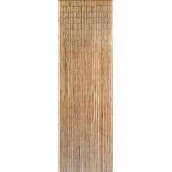 vidaXL Rideau de porte contre insectes Bambou 56 x 185 cm