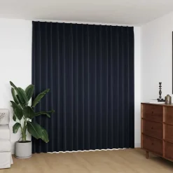 vidaXL Rideau occultant avec crochets 290x245 cm