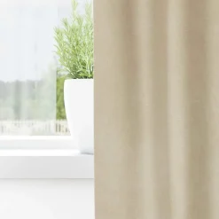 Décorations-vidaXL Rideaux occultants 2 pcs Crème 140 x 140 cm Velours Cr&egrave;me