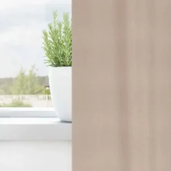 Décorations-vidaXL Rideaux occultants avec anneaux 2 pcs 140 x 140 cm Taupe