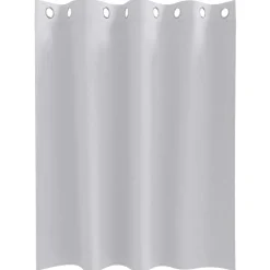 Décorations-vidaXL Rideaux occultants avec anneaux 2 pcs Gris pâle 140 x 140 cm Gris p&acirc;le