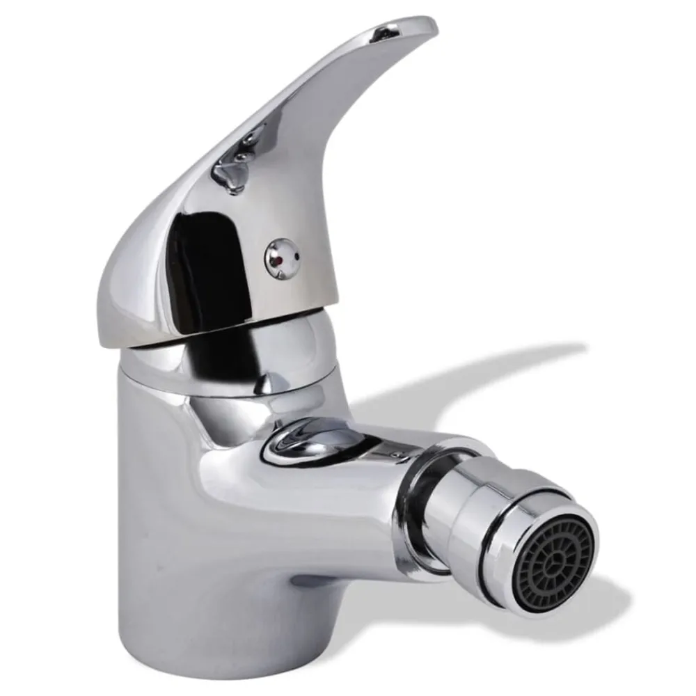 vidaXL Robinets de bidet 2 pcs Chrome