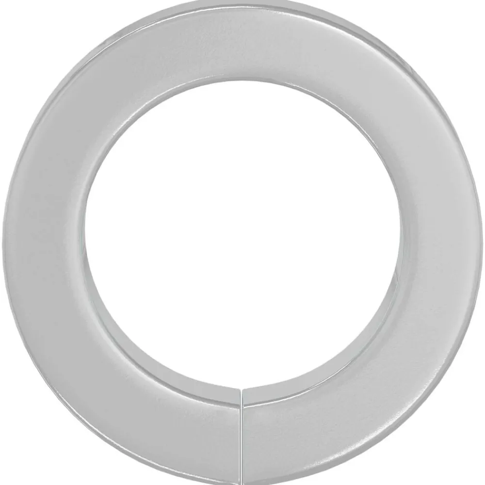 vidaXL Rondelle ressort 2 pcs Blanc 13 x 1 mm Fer