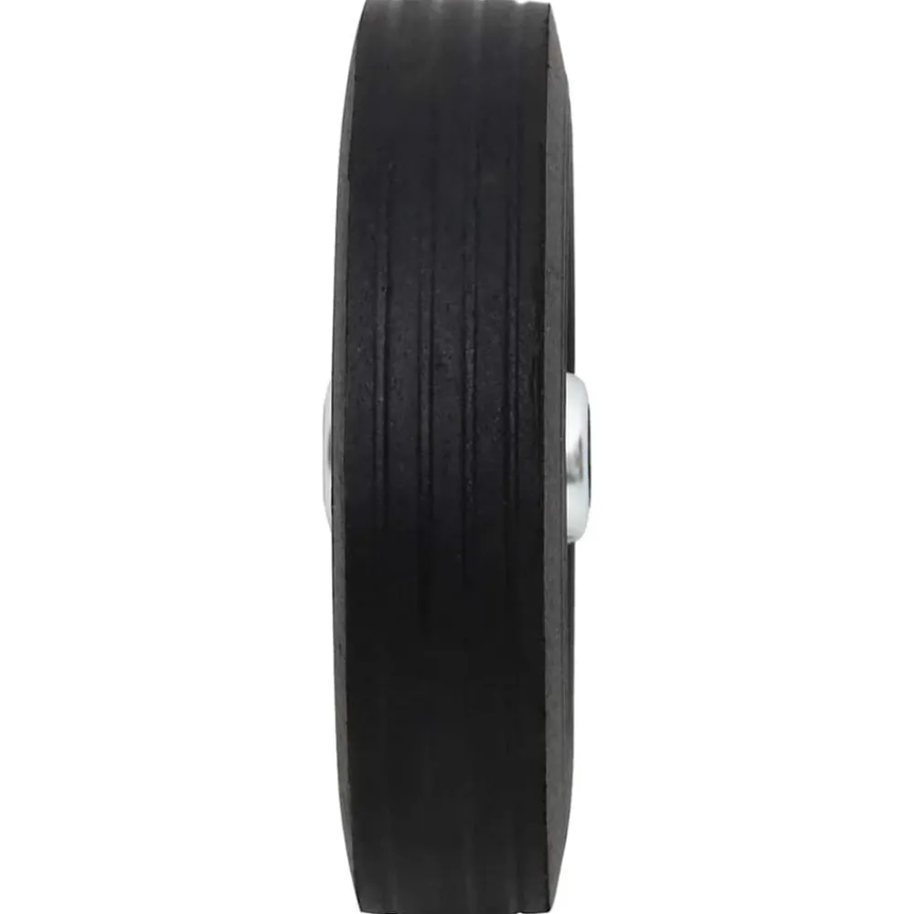 vidaXL Roue de jauge Ø20x5 cm caoutchouc solide et acier