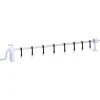 Piscine & Spa-vidaXL Rouleau de couverture de piscine avec base en plastique