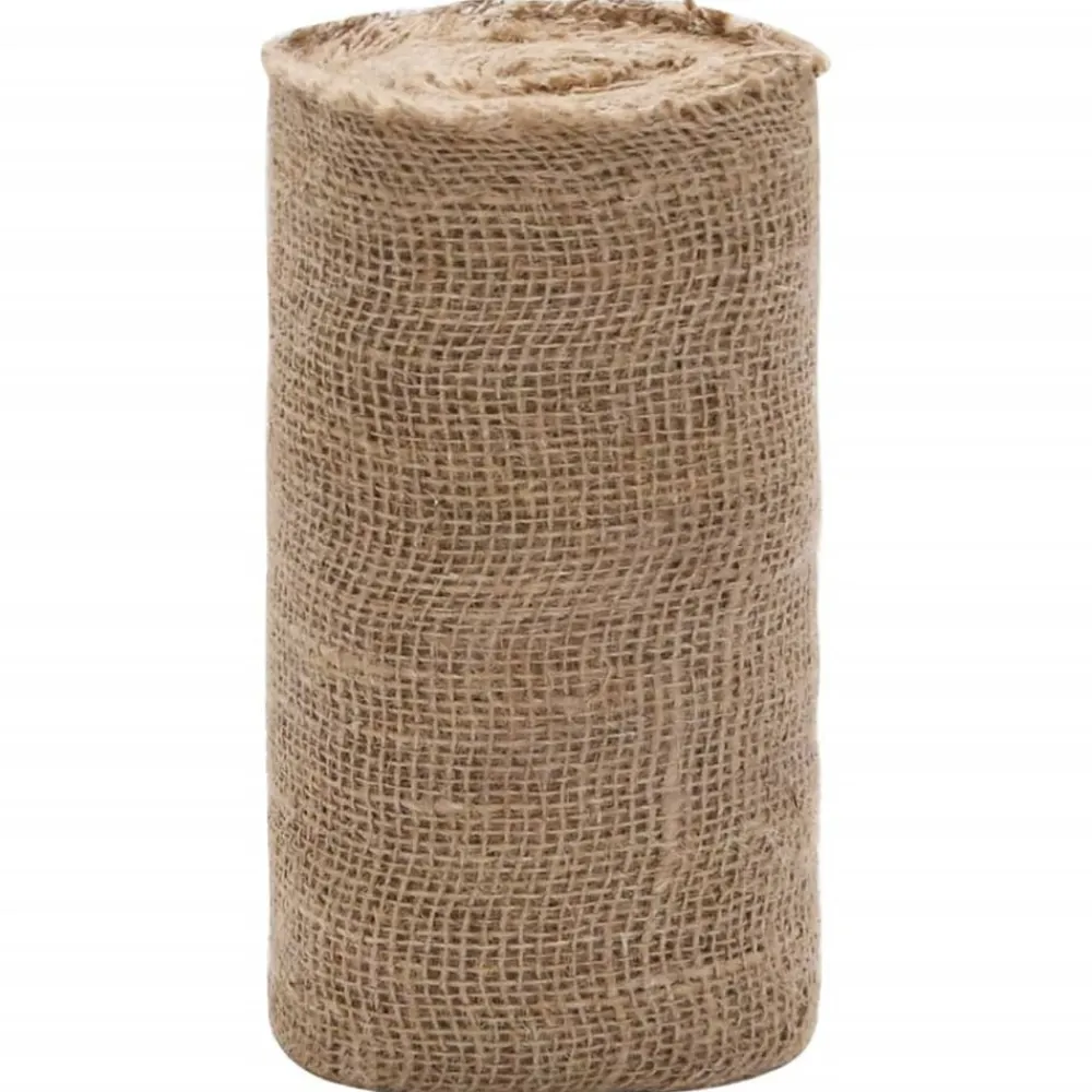 Décorations-vidaXL Rouleau de jute 0,25x5 m 100 % jute 200 g/m²