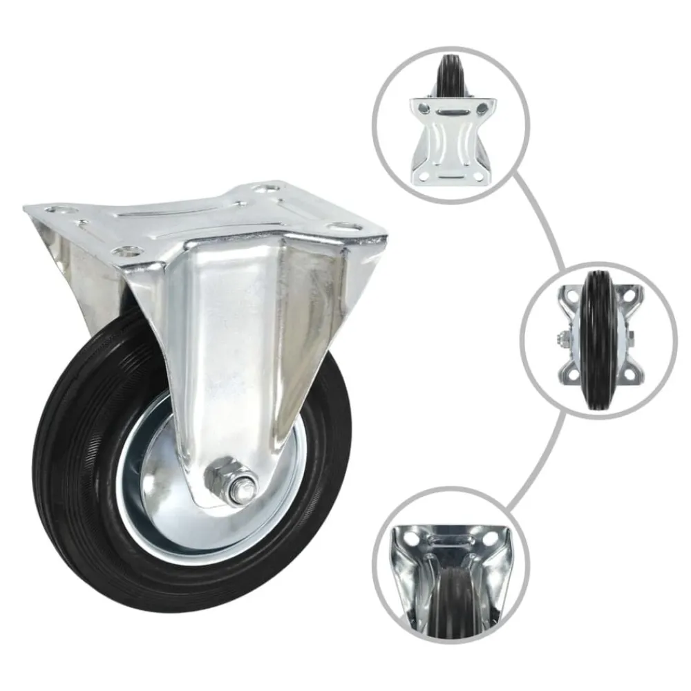 Manutention De Matériaux-vidaXL Roulettes 4 pcs 160 mm