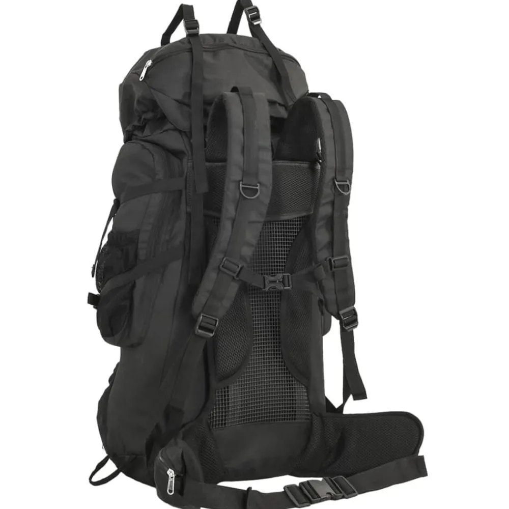 Bagages & Maroquinerie-vidaXL Sac à dos de randonnée 60 L tissu oxford Noir