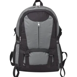 Bagages & Maroquinerie-vidaXL Sac à dos de randonnée 40 L noir et Gris