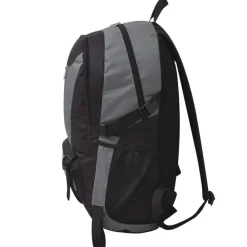 Bagages & Maroquinerie-vidaXL Sac à dos de randonnée 40 L noir et Gris